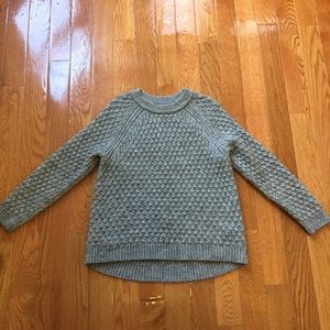 Oversize grey sweater
